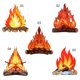 thumbnail image 2 of Fuego artificial, llama falsa, papel, hogar, césped al aire libre, escuela, fiesta de noche, 2 of 5