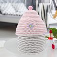 thumbnail image 4 of Houderco Cesta Decorativa Roja De Para Guardar Objetos Y Mantener Orden En Cualquier Espacio, 4 of 6