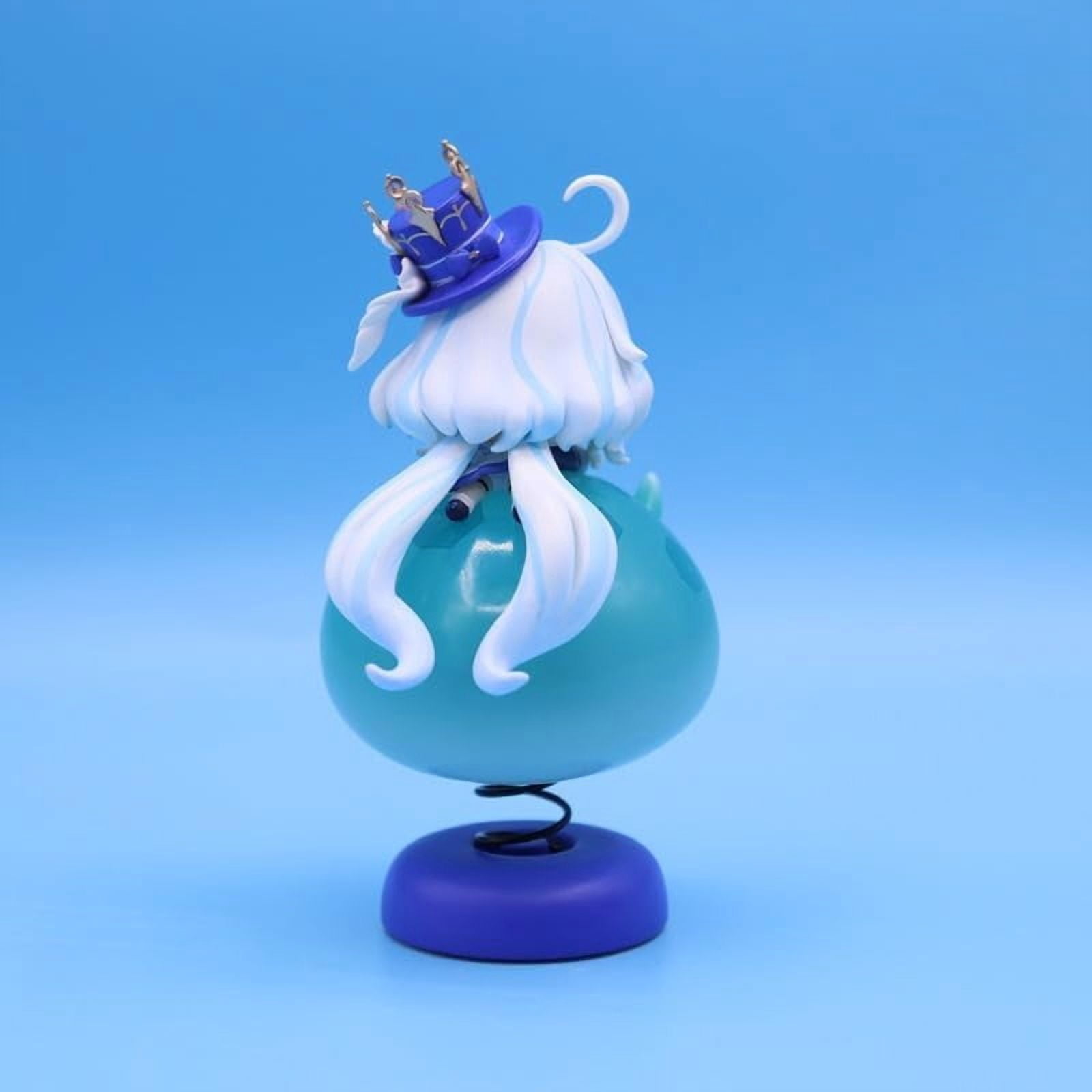 Newly Fuu Figure Lying Q Version Shake Fuu Anime Figures 11cm/4.3inch Handmade Cosplay PVC Statues Collectible Souvenirs for Anime Fans Gifts