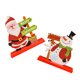 thumbnail image 1 of Adornos navideños de madera para mesa de comedor rústica, letrero de mesa, decoración para automóvil, figuras de pie, juego para niños, 2 piezas, 1 of 6
