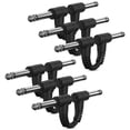 thumbnail image 1 of Cable de conexión para guitarra Donner de 3 pulgadas, 6 unidades, negro, para pedal, 1 of 6
