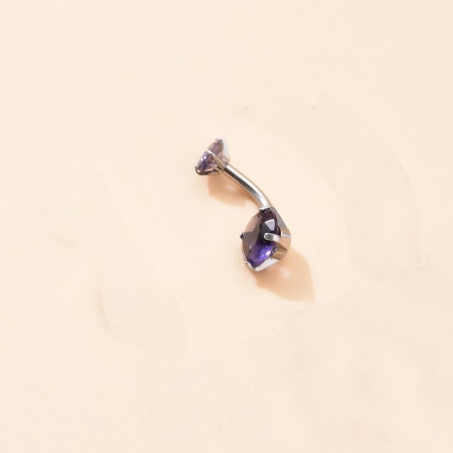 G23 colgante de titanio con encanto diy o acero inoxidable quirúrgico, anillos para ombligo de conejo, Piercing para puño colgante, joyería