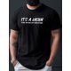thumbnail image 1 of Camiseta informal con estampado de Jason Thing: manga corta para verano y tiempo libre., 1 of 4