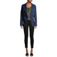thumbnail image 4 of Attitude Unknown Women’s and Women’s Plus Ponte Blazer, Sizes XS-3X, 4 of 6