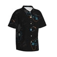 thumbnail image 3 of Xecao Game Time print Hawaiian shirt - a stylish short-sleeve button-down for men, perfect for casual beach and tropical outings., 3 of 9