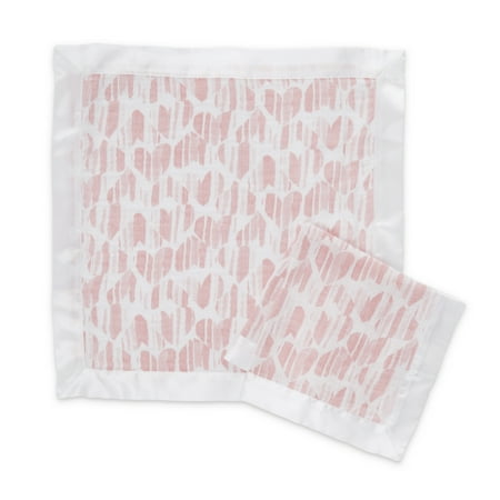 UPC: 0842332135360 | aden + anais essentials security blankets briar rose 2-pack