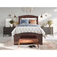 thumbnail image 3 of AFI Warren Solid Wood Twin Bed w/ Footboard & Drawers in Walnut, 3 of 13