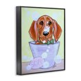 thumbnail image 3 of Stupell Industries Contemporary Puppy with Soap Bubbles Black Framed Giclee Art, 11 x 14, by Michelle Gilsey, 3 of 8