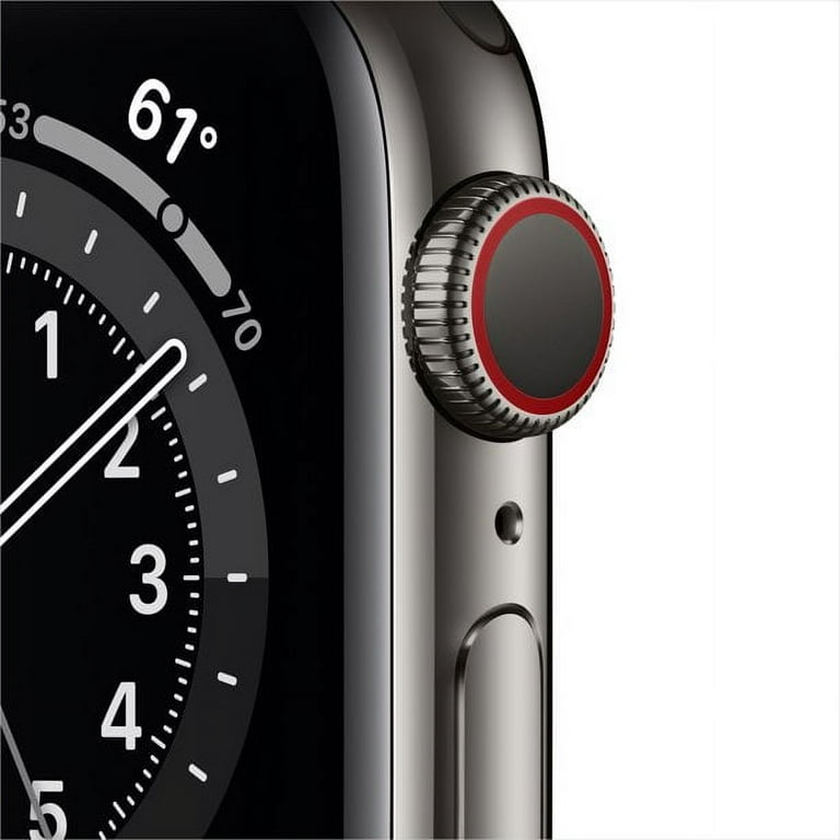 Apple Watch Series 6 GPS + Cellular, 40mm Graphite Stainless Steel
