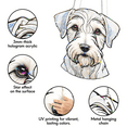 thumbnail image 3 of 89Bloom Sealyham Terrier Stained Glass Hologram Ornament, Dog Stained Glass Suncatcher Ornaments Home Decor, Dog Holographic Ornaments, 3 of 4