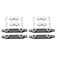 thumbnail image 1 of Soporte para carrocería de coche de aleación 4x RC con imán para accesorio de coche Axial SCX10 II 90046, 1 of 9