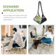 thumbnail image 3 of unbranded Airplane Footrest Hammock Práctico Para Aliviar En Viajes Y Oficina, 3 of 8