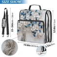 thumbnail image 3 of Water-Resistant 3-Ring Binder Organizer with Multiple Pockets Zipper Binder Bag for Office Stunning Tree, 3 of 8