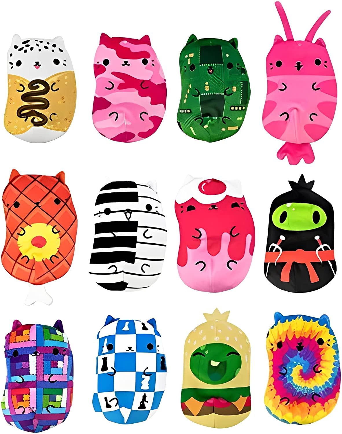 Cats vs Pickles - Mystery Bags - Chonks - 12pk Set Limited Exclusive Wave - Bean Filled Plushies!