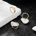 thumbnail image 6 of Briana Williams 3Pcs Nose Rings Hoops 18G Hoop Nose rings for Women Nose Hoops Hinged Septum Rings, 6 of 7