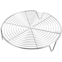 TEHAUX Stainless Steel Round Steamer Rack for Cooking, and Easy to Use, Perfect for Home Kitchen