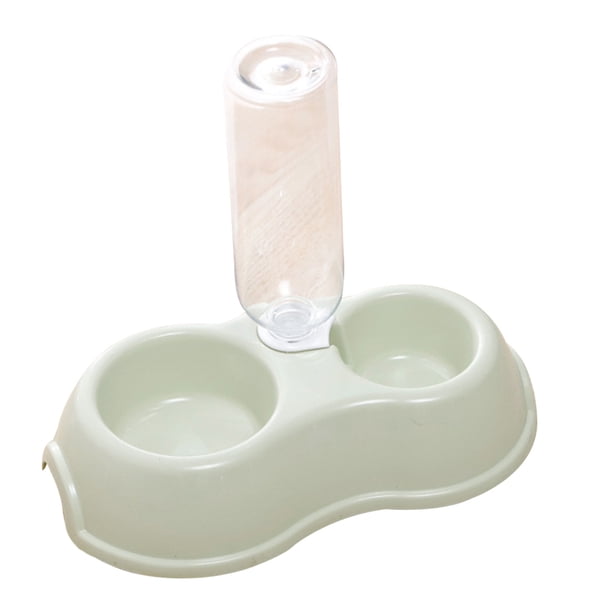 En cuenco para mascotas con taza para beber, cuenco para mascotas, cuenco doble para mascotas, juego de cuencos de agua y comida para perros MFZFUKR CPB-DE-HJJ-22-1