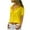 Yellow-05, variant on Mittory Womens Button Down Shirt Bust Pocket Short Sleeve Blouses Business Casual Work Tops Summer Outfits