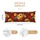 thumbnail image 3 of Fotbe Red Plaid Sunflower Funda para Almohada Corporal con Diseño, Funda de Microfibra Ultrasuave de 20x54 Pulgadas, Ropa de Cama Elegante, 3 of 7