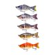 thumbnail image 4 of 5 piezas de señuelos de pesca, cebos de pesca, accesorios duros de agua salada de agua dulce para para la trucha de de crappie de lubina, 4 of 8