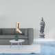 thumbnail image 2 of Organizador De Pared Plegable Con Ganchos Para Baño O Armario, Con Estatua De Guan Yin, Adorno Tradicional, Figura De Kuanyin, Escultura De Buda Femenina Para Estantería O Armario., 2 of 8