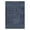 Blue, variant on Hasoo Modern Washable Area Rug 8' x 10' Rug for Dining Room Indoor Striped Geometrical Carpet, Dark Gray