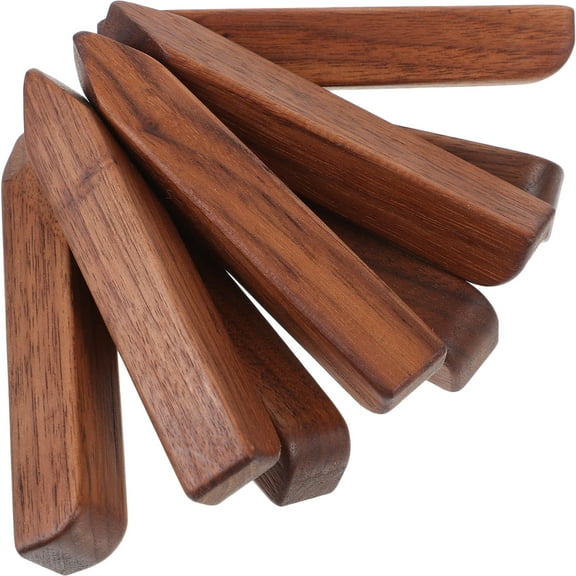Milisten Wooden Trivet Walnut Wood 1Pcs 8.1X8.1X0.6In