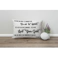 thumbnail image 4 of Pillow Covers with Christian Bible Verses Scripture Quotes Joshua-1-9 Farmhouse Rustic Décor Lumbar Pillow Covers with Saying Housewarming Family Room Décor 12" x 20", 4 of 6