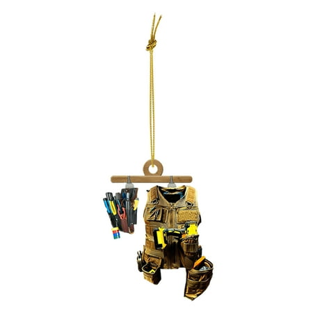 

FRSASU Clearance Electrician Tool Pendant Double Sided Acrylic Decorative Pendant