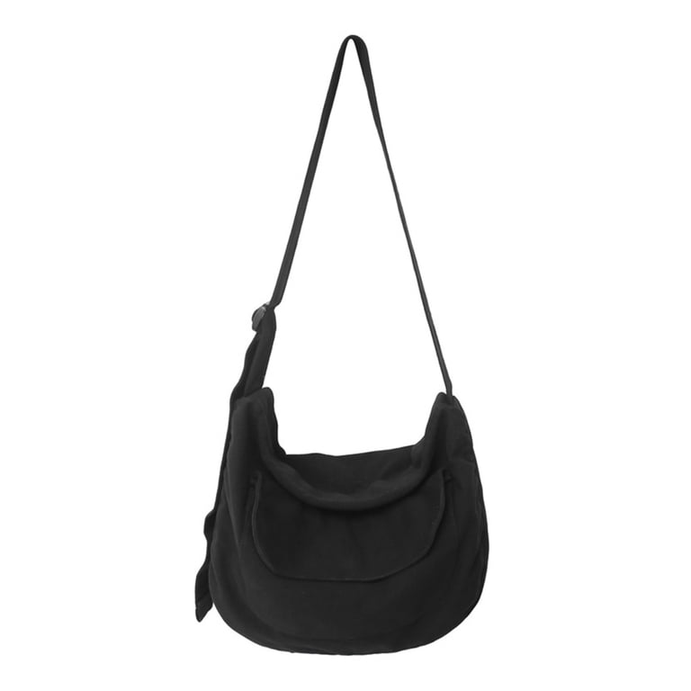 Yokua Women Canvas-Shoulder Bag Unisex Messenger Bag Men Large