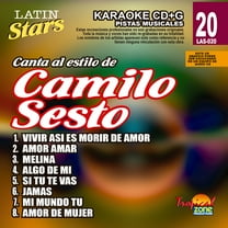 Karaoke Latin Stars 020 Camilo Sesto