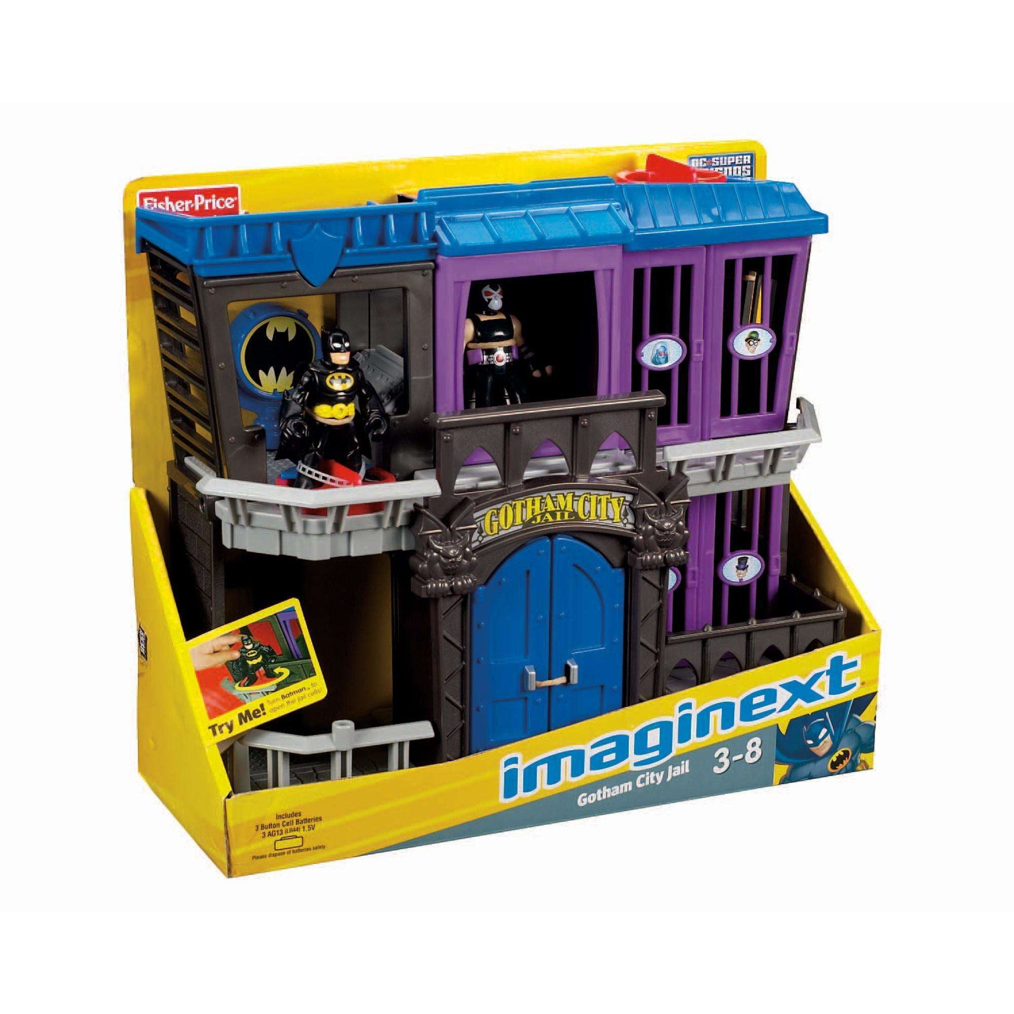 Imaginext DC Super Friends Batman Gotham Jail - Walmart.com