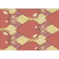 thumbnail image 1 of Ahgly Company Indoor Rectangle Patterned Grapefruit Red Area Rugs, 7' x 10', 1 of 6