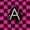 Black Pink 01, variant on Manfei Fashion Grid Initial A 7-Piece Twin Bedding,Pearl Print Bedding Comforter Set,Black Pink,Pink Reversible
