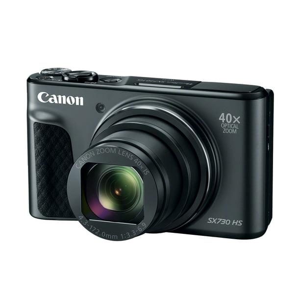 Geletterdheid Overlappen Aan Canon PowerShot SX730 HS 20.3 Megapixel Compact Camera - Black (1791c001) -  Walmart.com