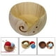 thumbnail image 3 of Recipiente de almacenamiento de de de 5.9 "Gancho para tejer Canasta de almacenamiento de lana forma forma forma para de Navidad Madera natural perfecl Cuenco de madera para almacenamiento de hilo, 3 of 8