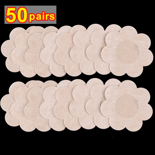 100 Uds pegatinas invisibles para cubiertas de pezones sujetador Invisible protector para pezones accesorios íntimos de pecho pegatina adhesiva para m