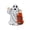 Halloween Tabletop Decor #2, variant on Halloween Spooky Buddies Ghost and Pumpkin Resin Figurines Stacking Spirit and Jack-O-Lantern Statues for Festive Holiday Tabletop Home Decor Gift