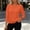 Orange cutout knit sweater women a1, variant on thefmos Women's Long Sleeve Cutout Knit Sweater Solid Color Loose Fit Pullover Tops Fashion Fall Winter Outfit, Sky Blue M