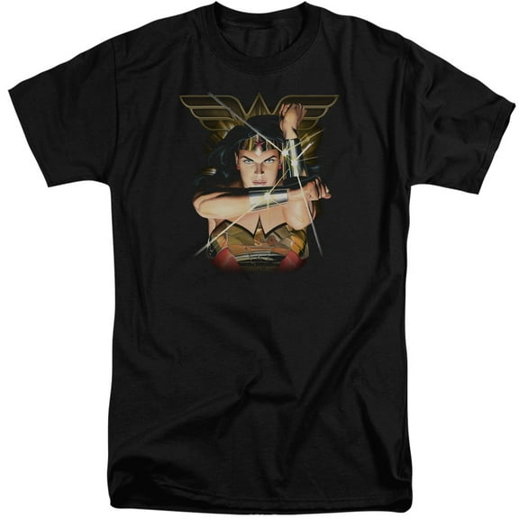 Justice League - Deflection - Tall Fit Short Sleeve Shirt - X-Large