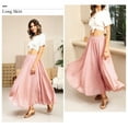 thumbnail image 5 of Nlife Women's Bohemian High Waist Flowy Double Layer Maxi Skirt, 5 of 9