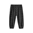 thumbnail image 5 of DISNIMO Leopard Print Harem Pants Kids Bloomer Harem Pants Boys Baggy Pants Size 3-7 Harem Bloomers for Boys Casual Jogger Pants Kids Beach Pants Girls Bloomer Trousers for Girs Soft Pants, 5 of 7