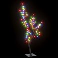 thumbnail image 2 of Casafoyer Christmas Tree 128 LEDs Colorful Light Cherry Blossom 47.2", 2 of 3