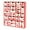 Red, variant on Wooden Christmas Advent Calendar With 24 Drawers Countdown To Christmas Refillable Wooden Advent Toys