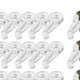 thumbnail image 4 of Clips De Retenedor De Vidrio BLESIY 50 Piezas Con Tornillos Transparente, 4 of 6