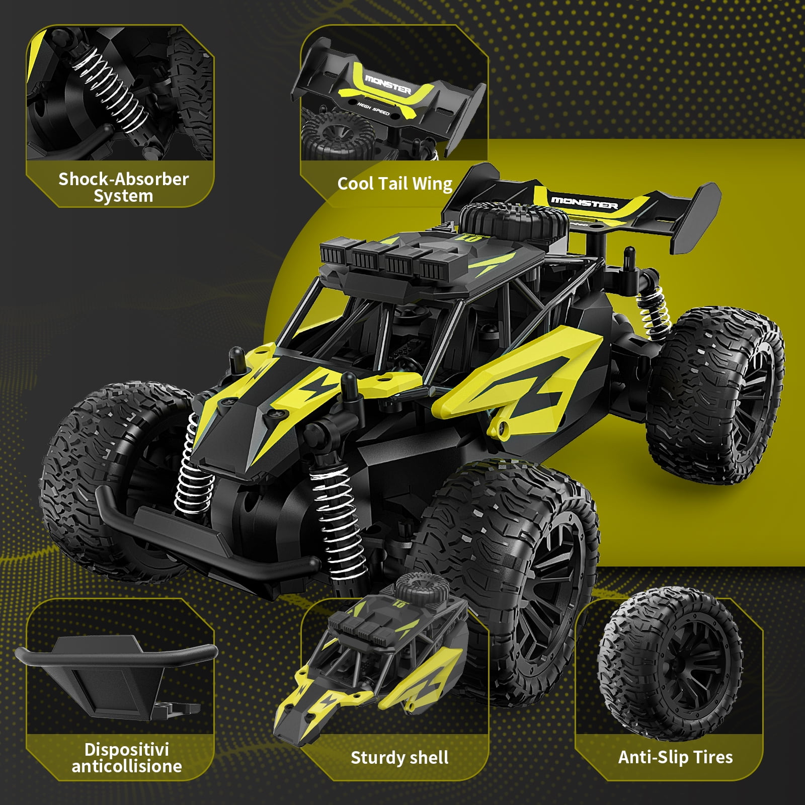 Carox 1:16 Scale RC Car