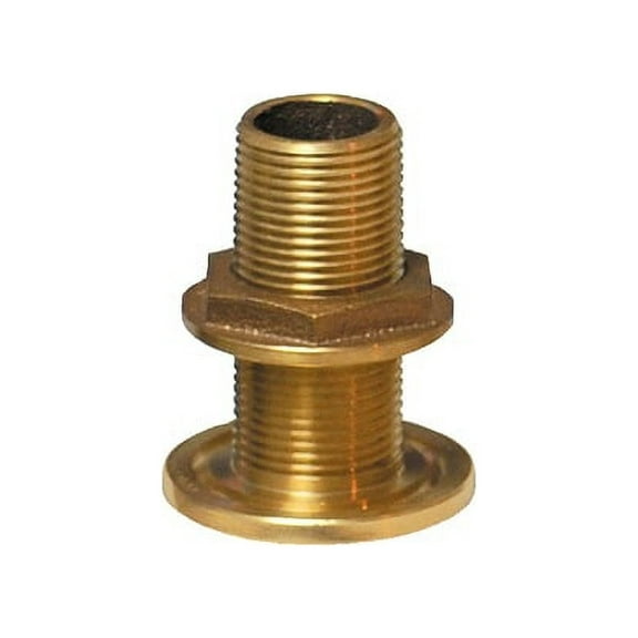 Groco Bronze Thru Hull Fitting with BSPP Thread