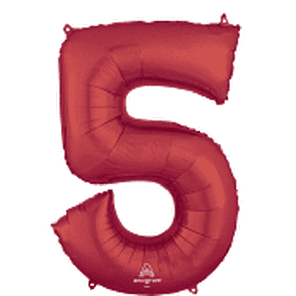 LRG SHP HX NBR 5 RED (G3) - 34IN