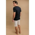 thumbnail image 4 of Men's Cottonique M17771 Latex Free Organic Cotton Crew Neck T-Shirt (Black L), 4 of 4