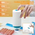thumbnail image 3 of Mistayd Scelleuse sous Vide Portative, Kit de Scellage sous Vide pour Aliments avec 10 Sacs Réutilisables, 3 of 5